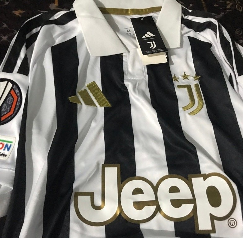 Jersey Juventus Full Patch UEL