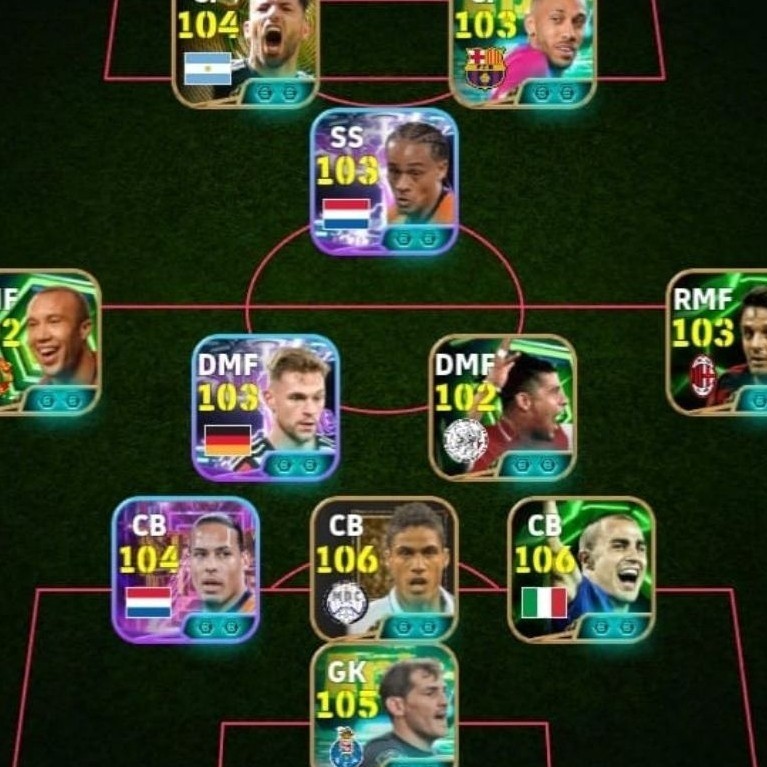 Efootball bigtime varane