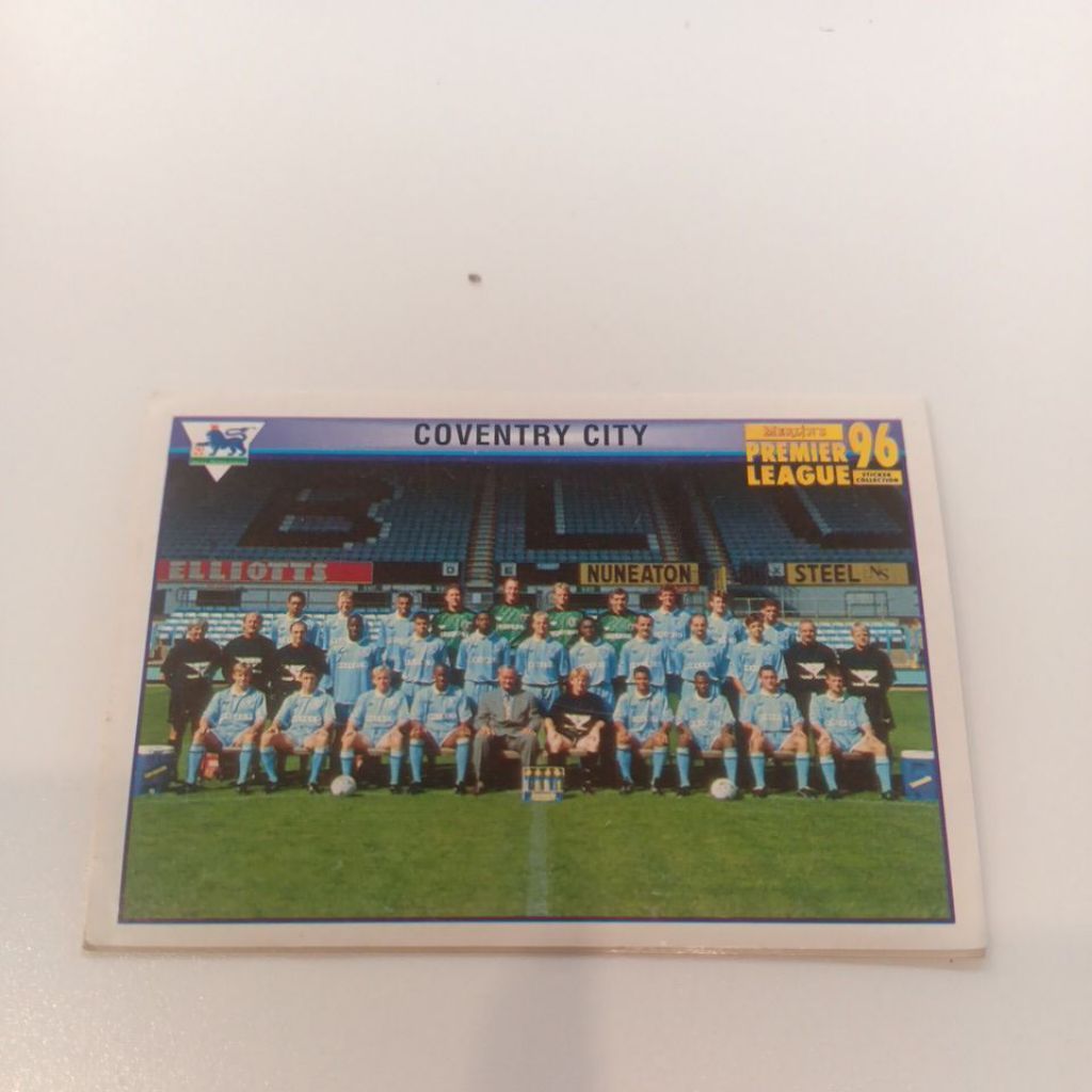 Stiker Bola Merlin EPL 1996 Coventry