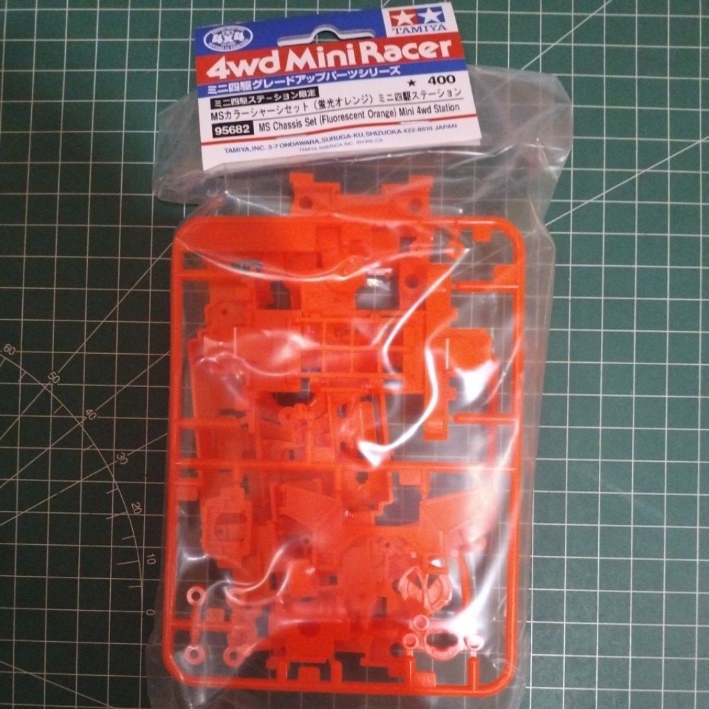 Tamiya 95682 Ms Chassis Set Mini 4WD Orange