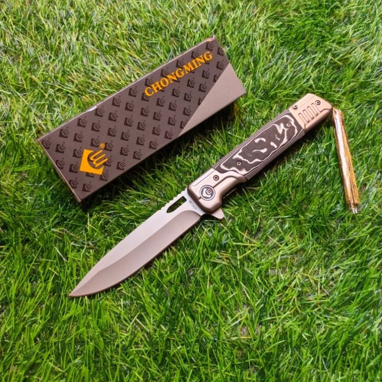 Pisau Saku Lipat Survival Original Chongmin 139 Outdoor Knife