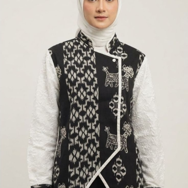 Stella Kebaya by NurulShine motif Warak Ngendog model Tjeng yah Keseharian