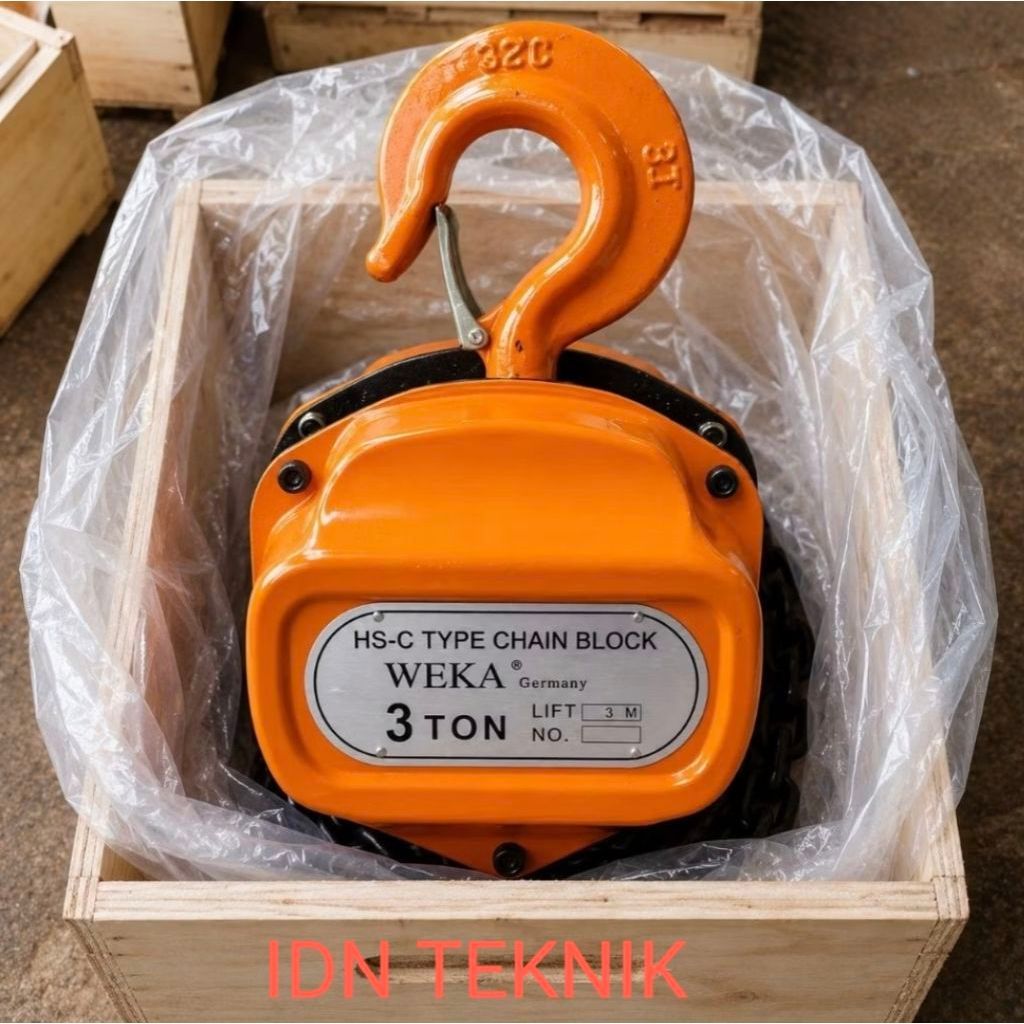 Takel 3Ton WEKA Chain Block 3Ton x 3Meter