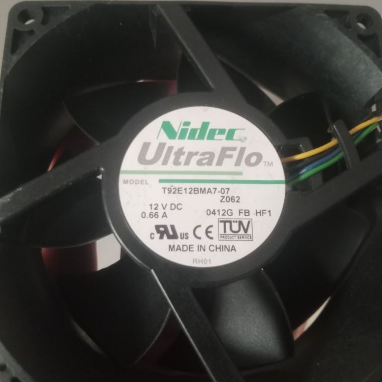 Kipas Server Nidec 9cm Tebal 4pin Second