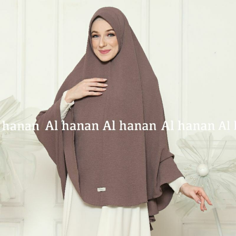 BERGO PAD XXL CRINKLE AIRFLOW PREMIUM// ALHANAN HIJAB//BERGO HIJAB SYAR'I//KERUDUNG KHIMAR INSTAN//J