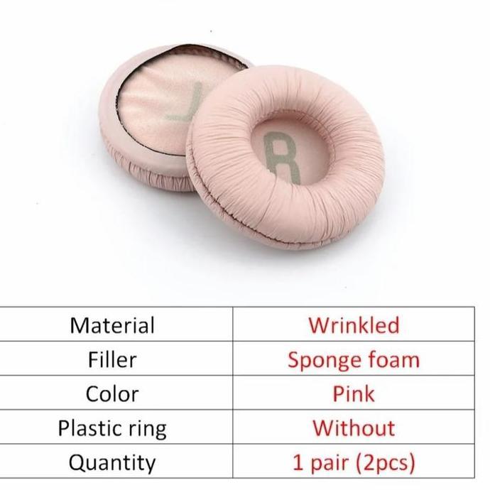 DA66 - Bantalan Earcup Earpad Busa Headphone JBL T510BT - JBL T510 BT - JBL T 510BT - JBL T 510 BT