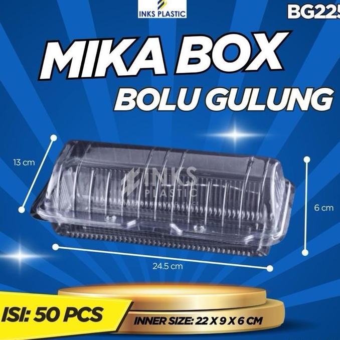 DS274 - Mikabox BG 225 box kue roti gulung