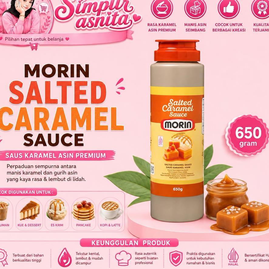 Mn coklat ed Caramel Sauce Saus Caramel Asin 650gr