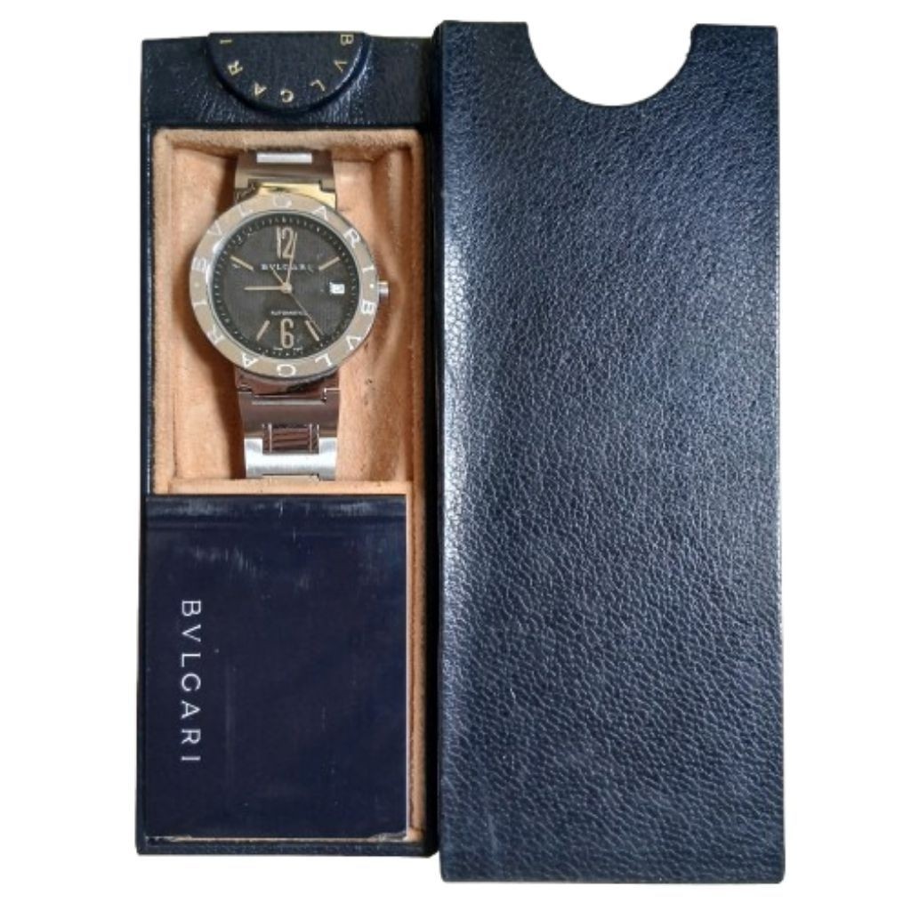 Jam Tangan Pria Premium Quality Bulgari Automatic Winding Fullset