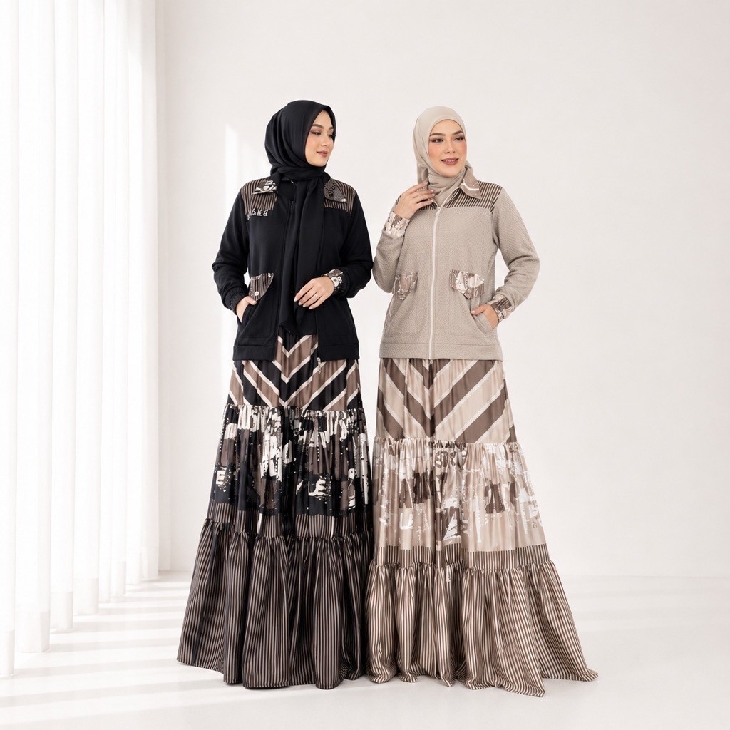 AURAKAY ONE SET ROK ZUMAROH ORI BY AURAKAY