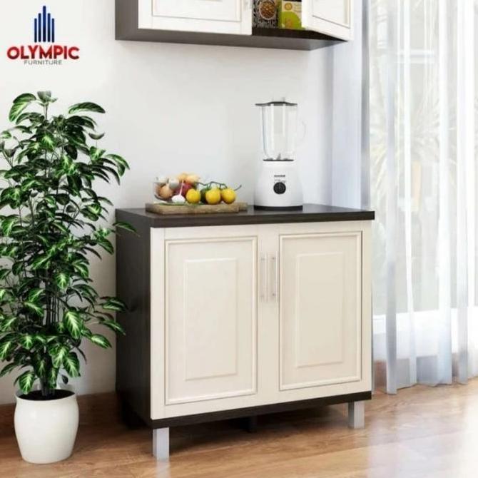 Rak Dapur 2 Pintu Bawah Kitchen Set Buffet Lemari Dapur Olympic
