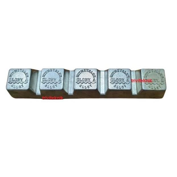 Tin Bar Babet Timah Batangan,Babbit Witmetalen Alloy Ingot Metal Glory