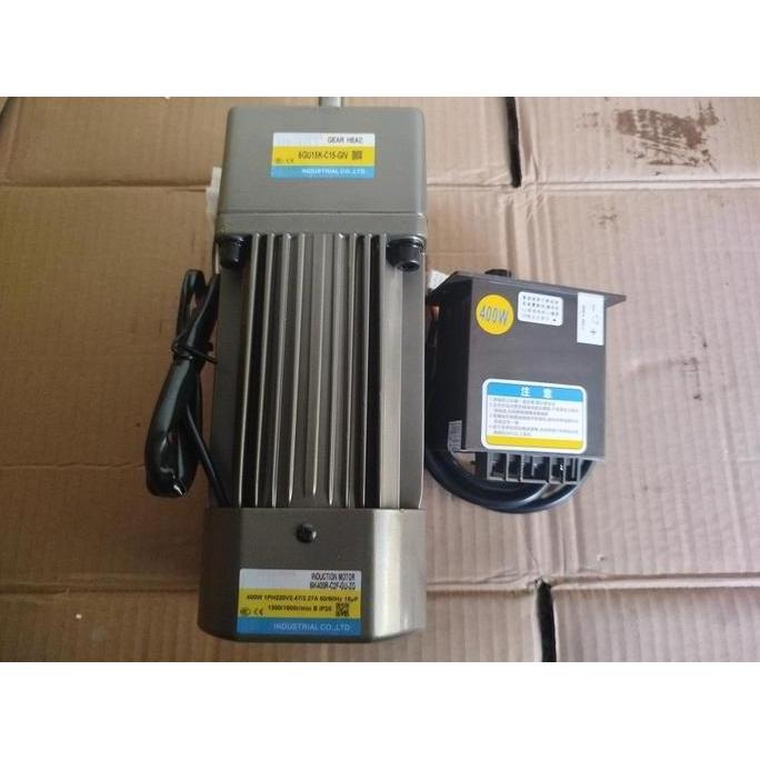 Ac Motor Gearbox  220V 400W  Variable Speed Control 1 Phase