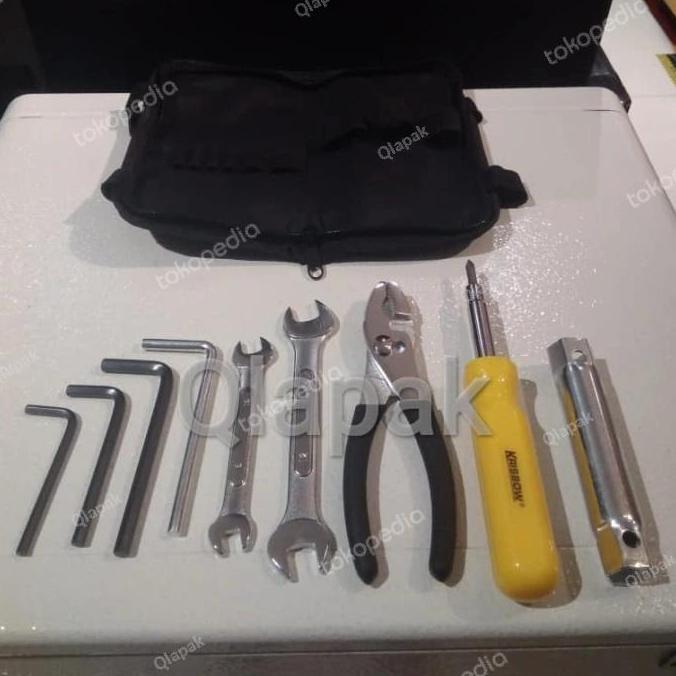 Pilihan Tepat kunci motor set | Tools set motorcycle 8 pcs Paling keren
