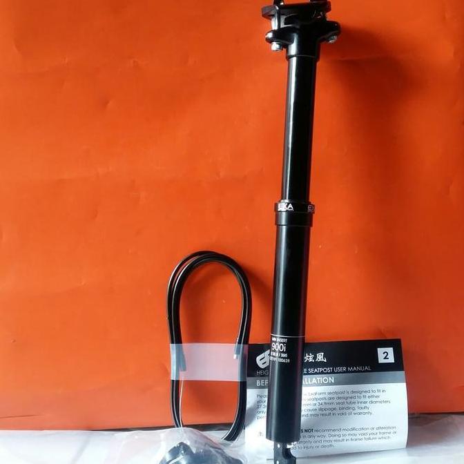 Seatpost Hidrolik Adjustable Dropper Post EXA Form Kabel Dalam 30.9