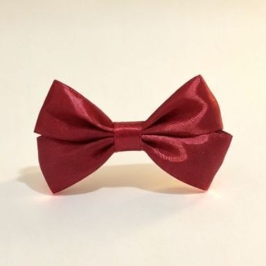 Classic Satin Ribbon Bow Pin