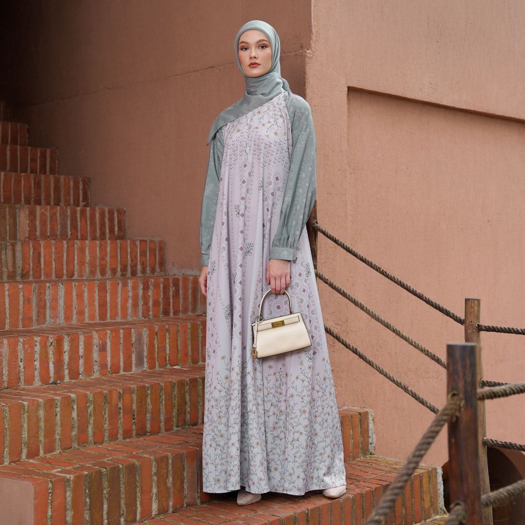 ZB - Nikka Dress - Gamis Lebaran Cantik Muslimah
