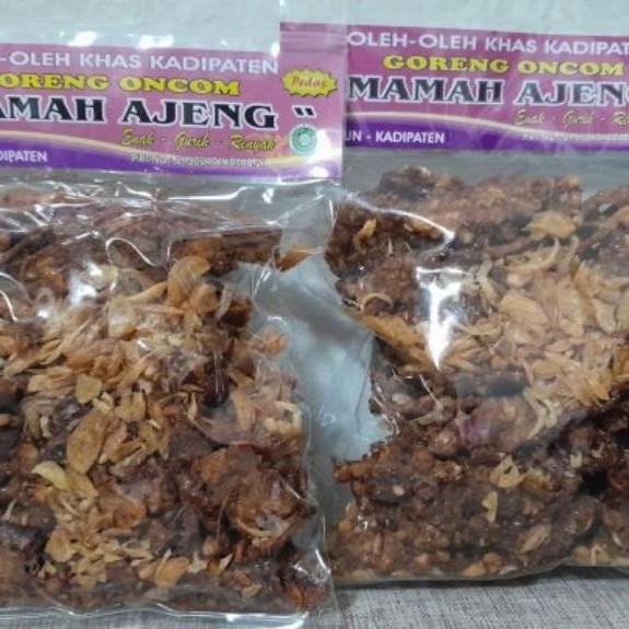 Oncom goreng mamah Ajeng asli Majalengka