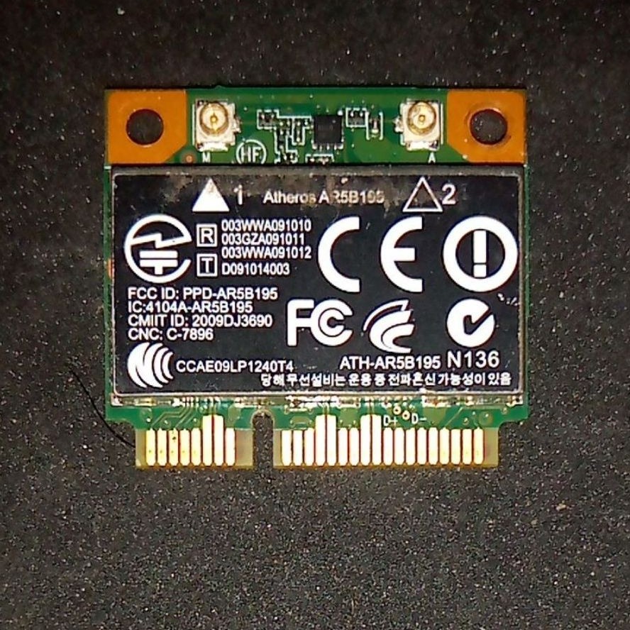 Wifi Card Laptop Atheros AR5B195