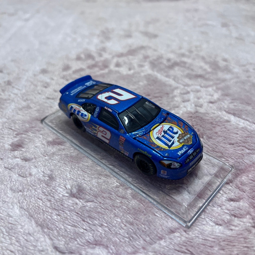 Diecast Nascar 1/64 Rusty Wallace No.2 Harley Davidson/Miller.Lite