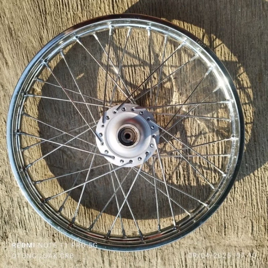 Velg Depan stelan jari jari baru Suzuki Shogun 125 Shogun Lama / Shogun New / Suzuki Arashi / Satria