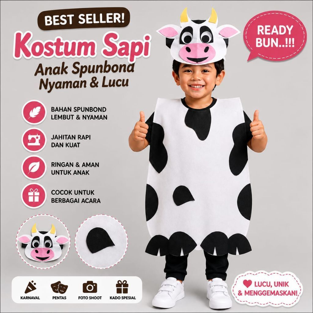 KOSTUM HEWAN SAPI