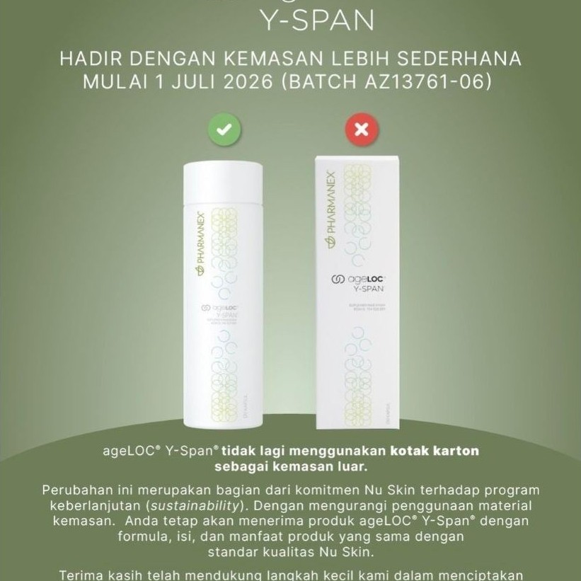 VITAMIN Suplemen Y SPAN YSp'an ED 05/28