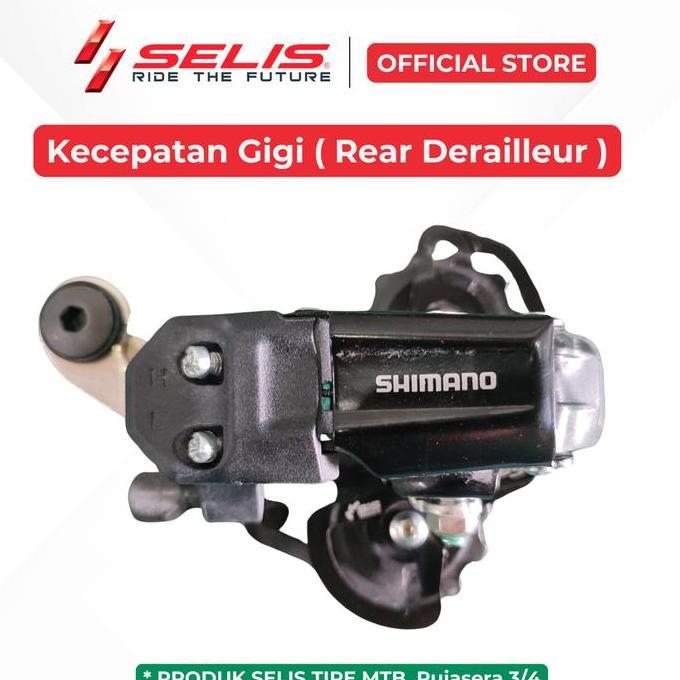 SELIS - Operan Gigi / Kecepatan Gigi Sepeda Listrik MTB ( Rear Derailleur / RD )