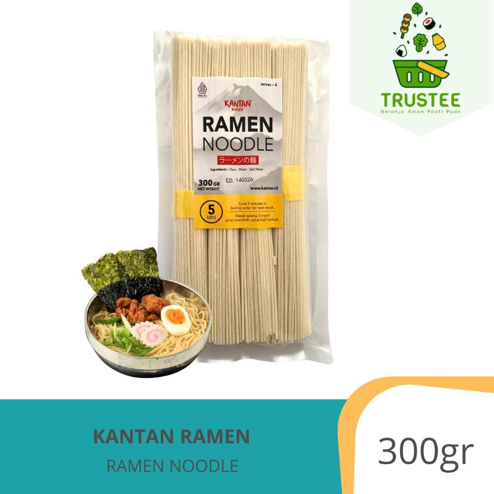 NEW PORODUK KANTAN RAMEN NOODLE / MIE KERING  RAMEN / DRY RAMEN NOODLE 300GR - HALAL