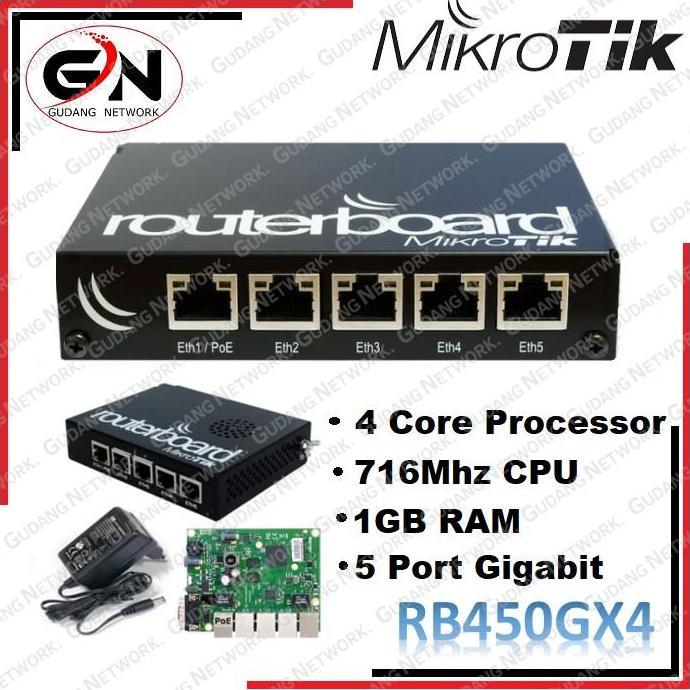 MIKROTIK RB450GX4 MIKROTIK RB450GX4