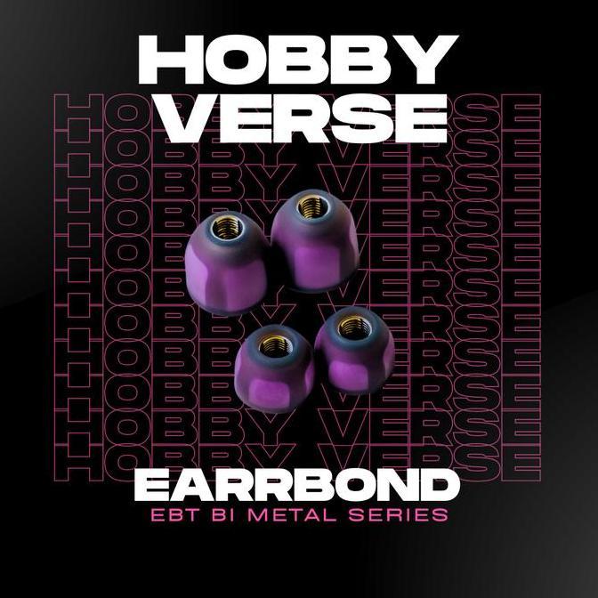 Promo EarrBOND EBT Bi Metal series hybrid metal tube memory foam silicone shell In Ear Monitor IEM E