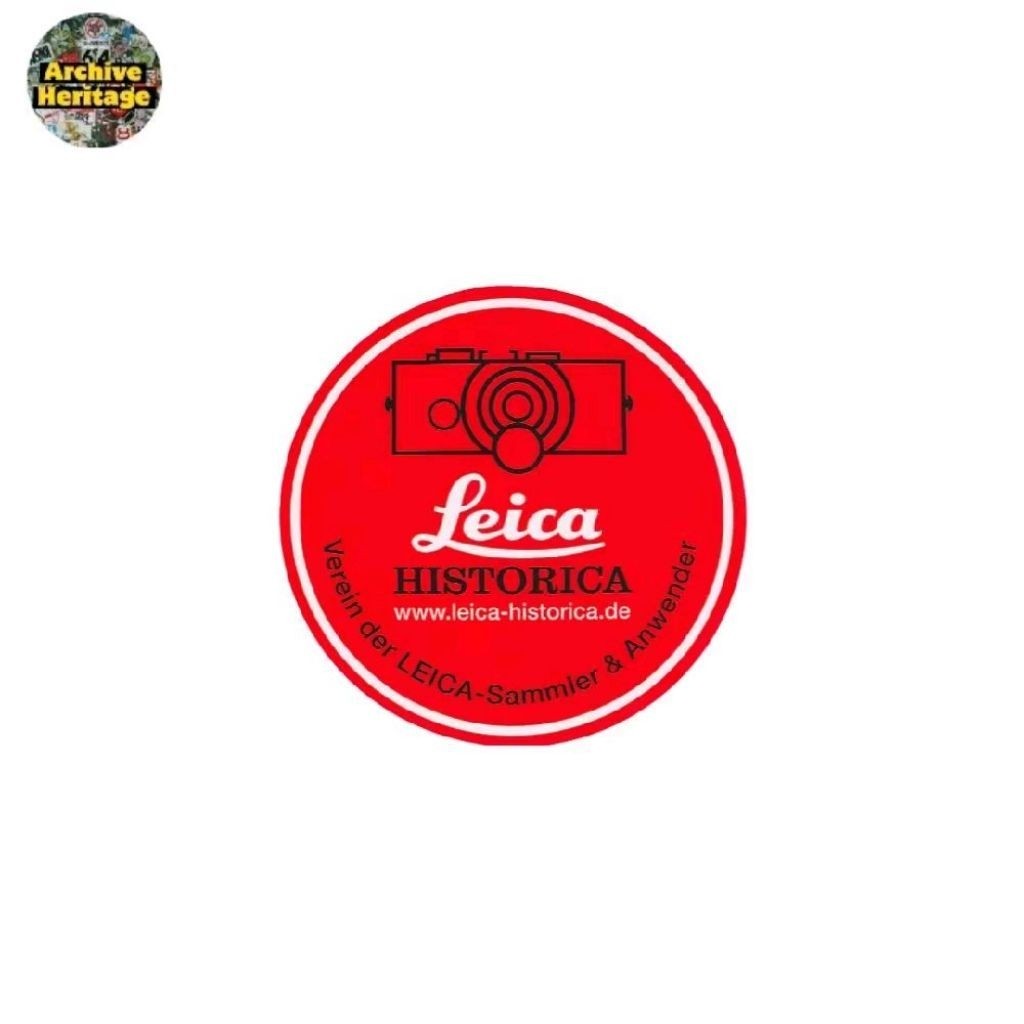 sticker Leica Historica kamera analog logo retro vintage stiker