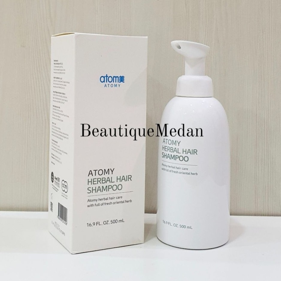 Atomy Herbal Hair Shampoo [1 Bottle: 500ml] READY