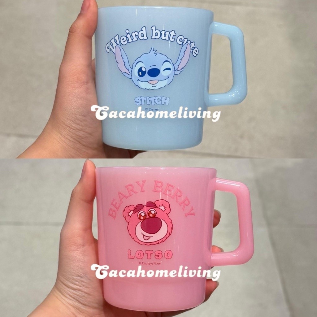 Miniso x Disney - Gelas Plastik / Bathroom Cup Disney Stitch & Lotso Collection