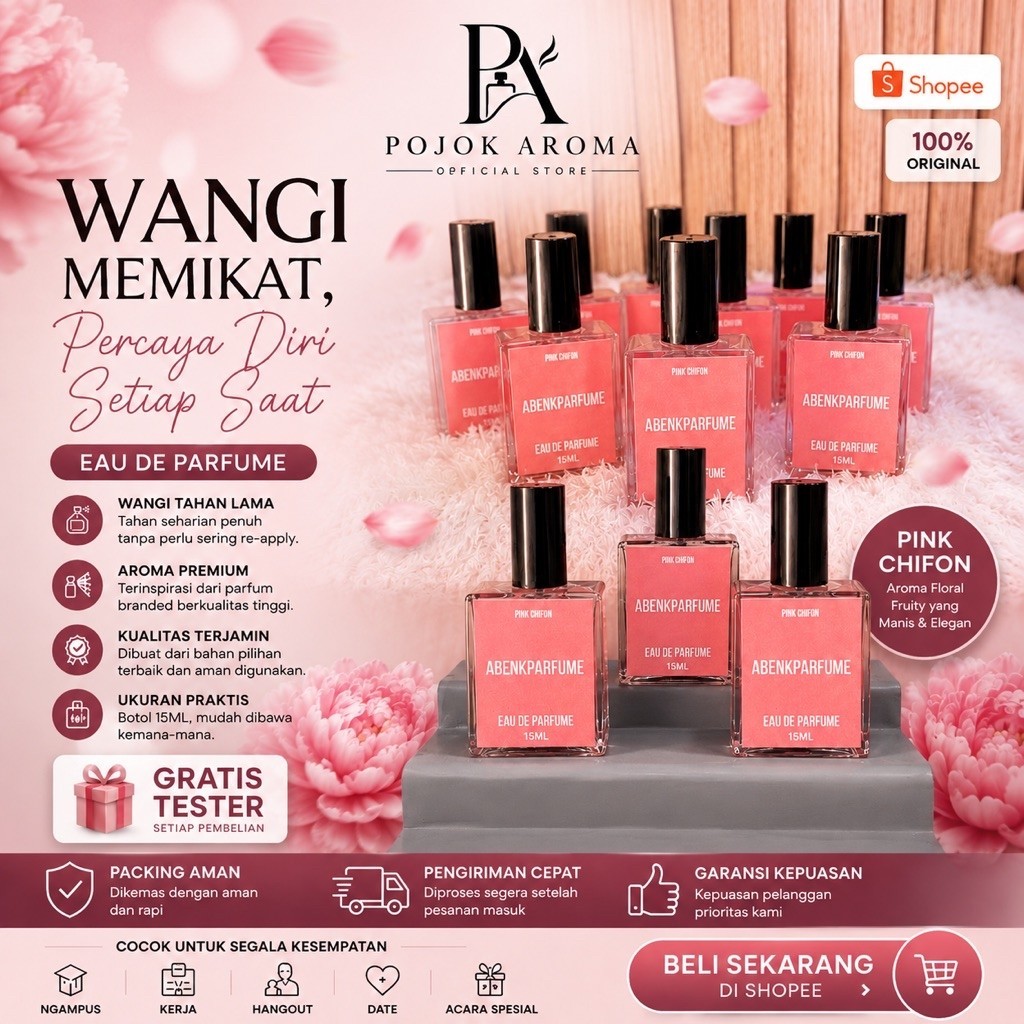 Pink Chifon by ABENK PARFUME