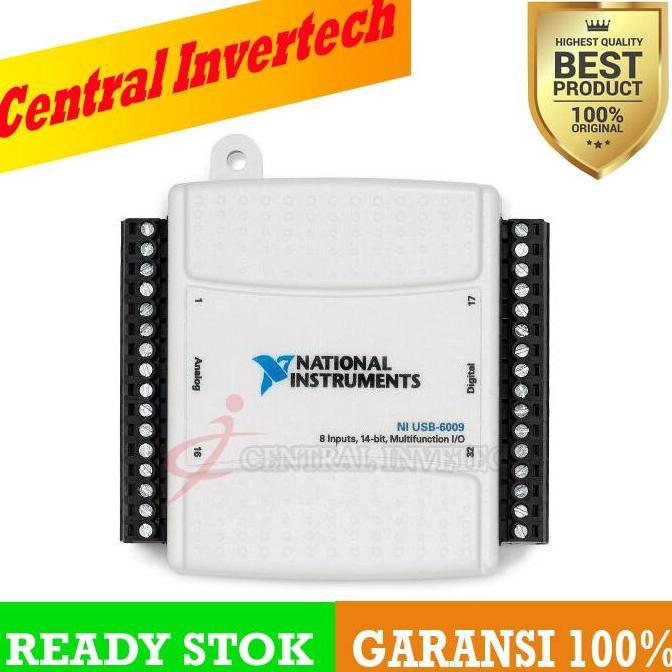 BEBAS ONGKIR - National Instruments USB-6009 Data Acquisition Card NI DAQ