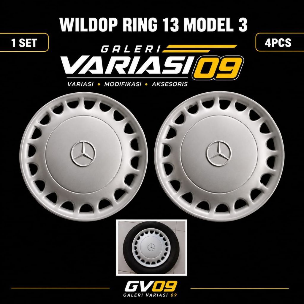 Wheeldop wildop mobil buat velg ring 13 & ring 14 satu set/4 PCS