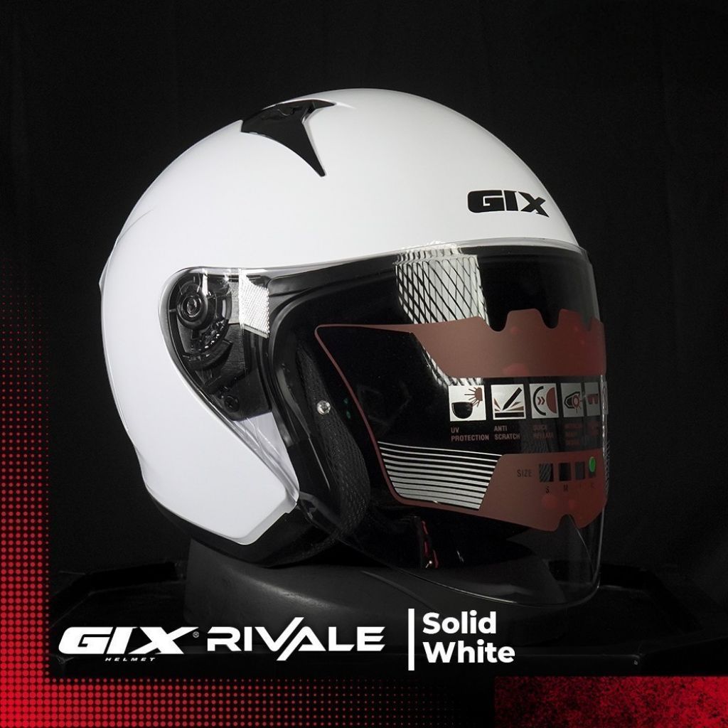 COD Helm Halface Gix Rivale Original