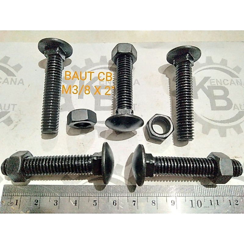 BAUT CB 3/8 X 2" / BAUT PAYUNG / BAUT BAK / BAUT PAGAR / BUMPER
