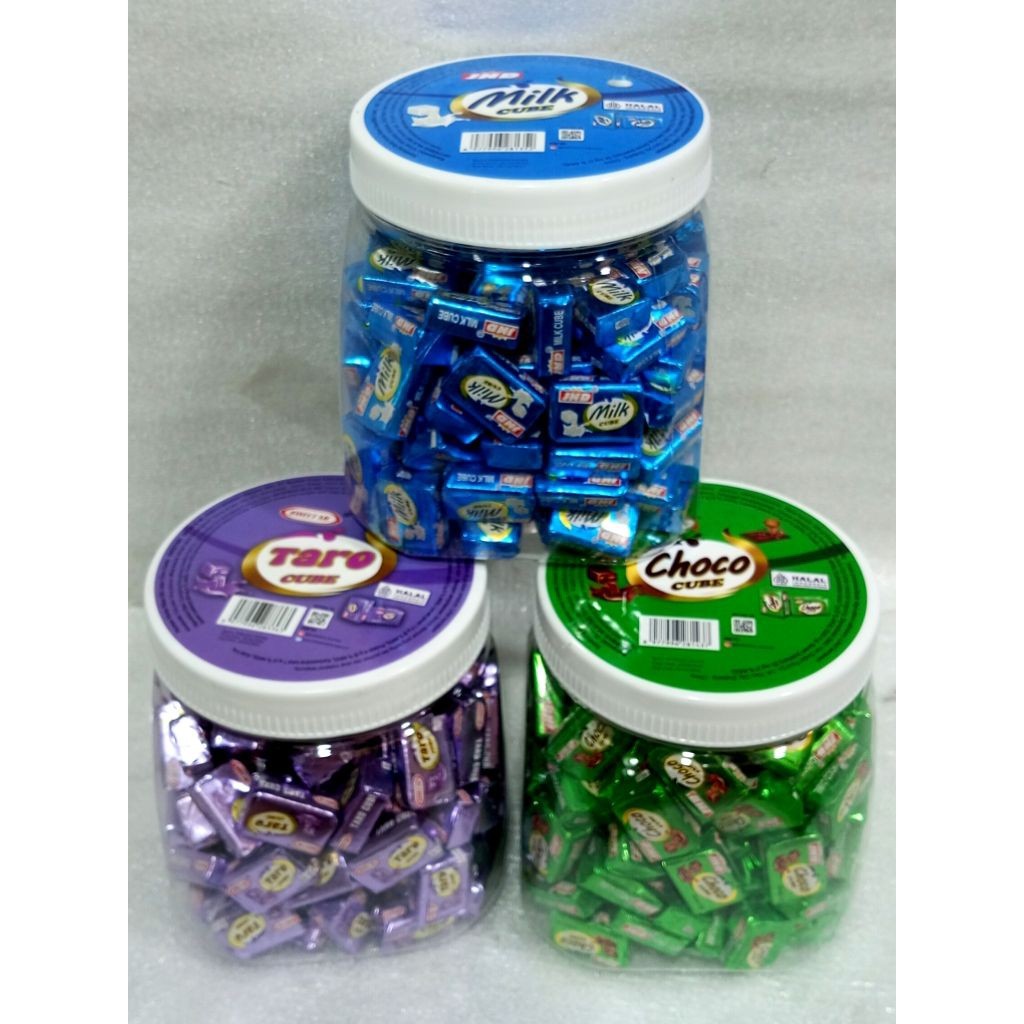 Milk Cube JND Permen Susu isi 120 (3 Rasa)