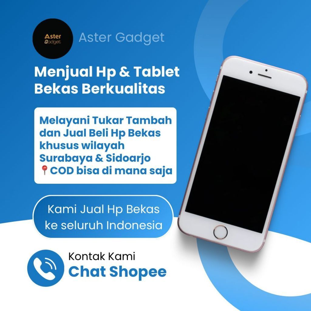 Aster Gadget Jual HP & Tablet Bekas Berkualitas Surabaya Sidoarjo COD