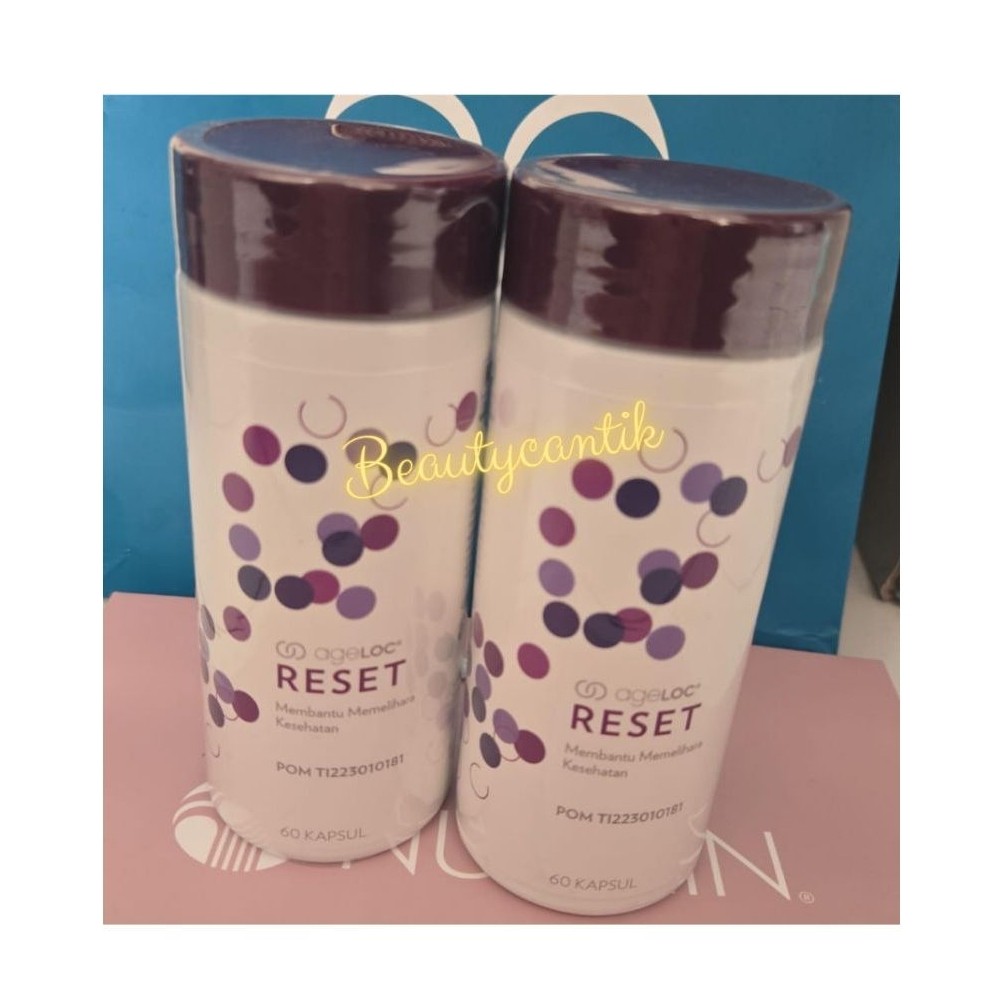 AgeLOC® Reset Metabolisme Original Segel 1Botol 60 Sofgel Ed 2027 Reset Meta
