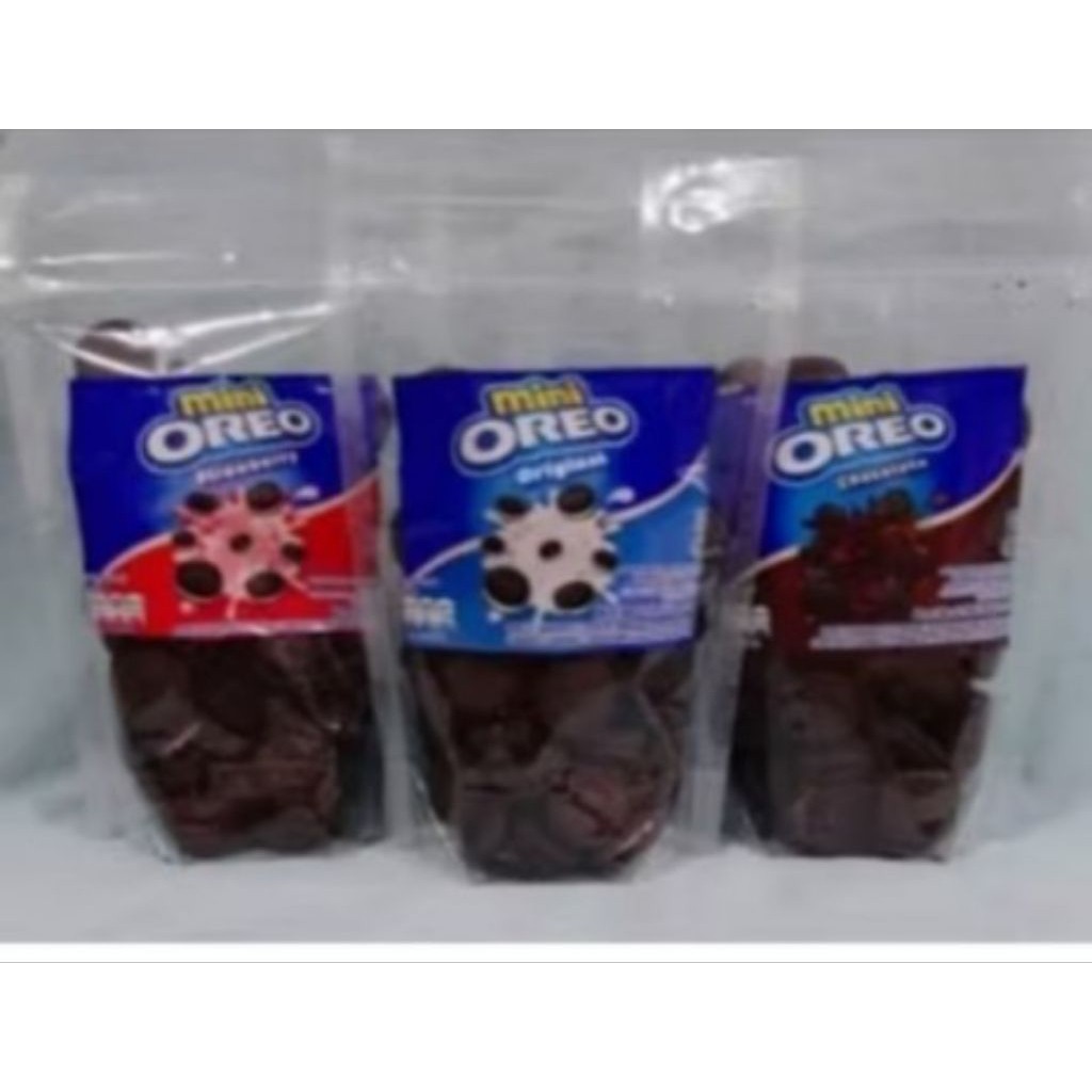 Biskuit Mini Oreo Kiloan 400gr Rasa