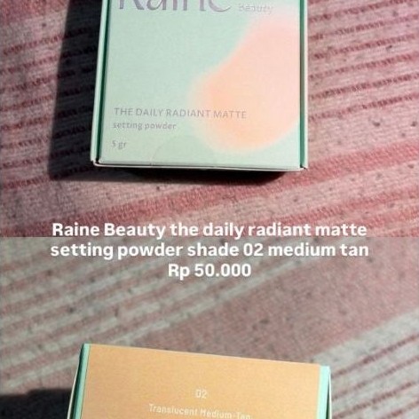 preloved raine setting powder shade 02