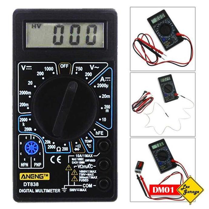 Multimeter Avometer Multitester Digital Tang Ampere Digital ANENG