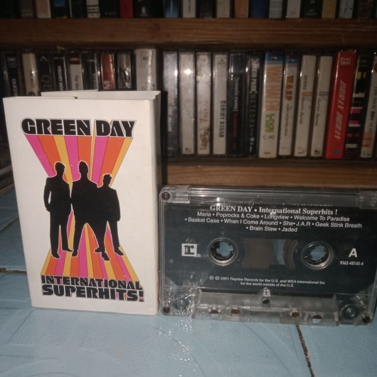 Kaset Pita Green Day - Internasional Superhits