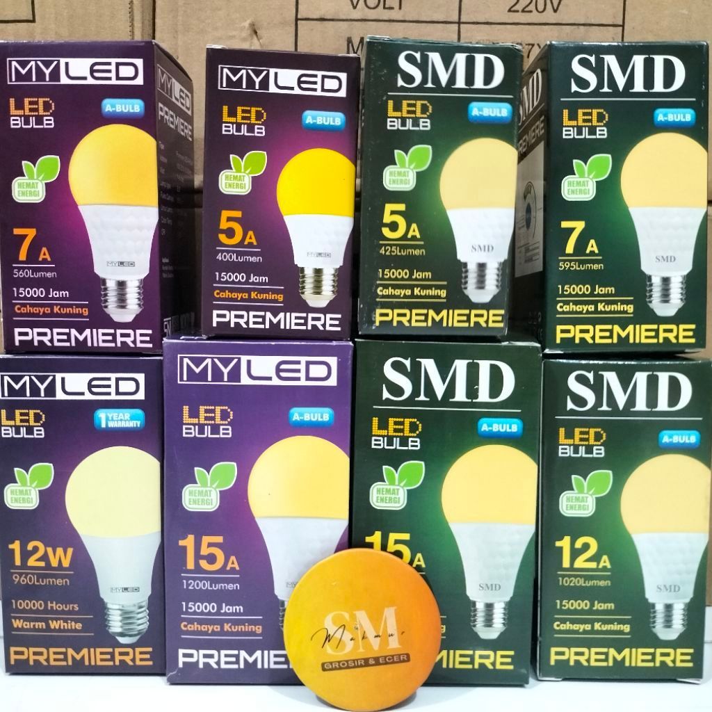 Myled Premiere Cahaya Kuning & Smd Premiere Cahaya Kuning