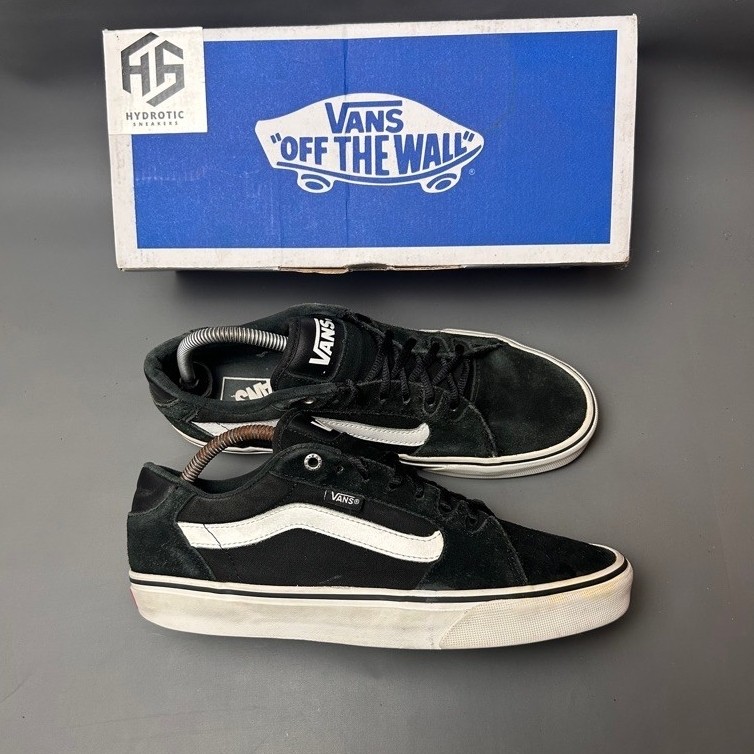 "Vans Filmore Black White"