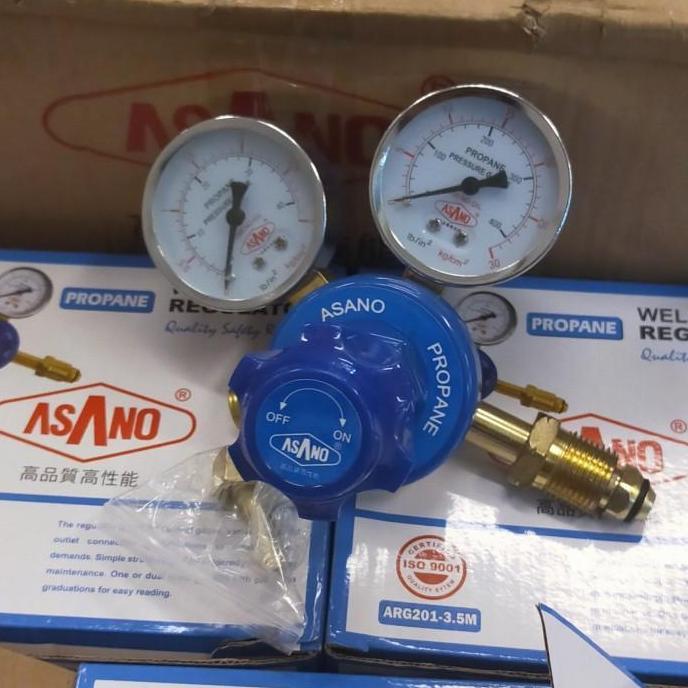 Regulator Las Gas Lpg Propane Asano / Regulator Las Gas Lpg Asano