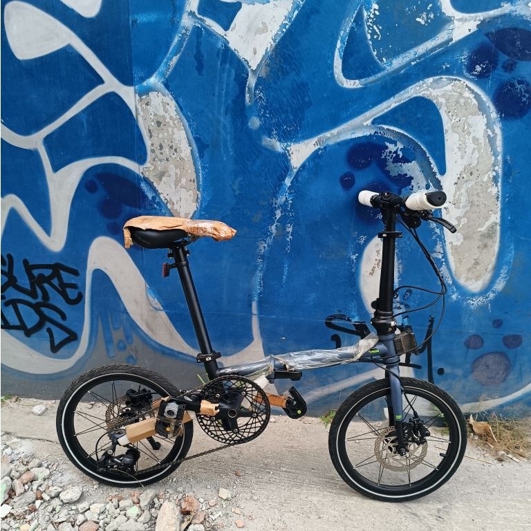 sepeda lipat 16 Element Troy 10speed frame cromoly